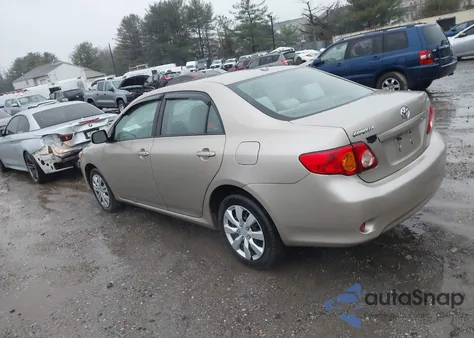 2009 Toyota Corolla Xle z USA, uszkodzony, nr VIN 2T1BU40E09C175223
